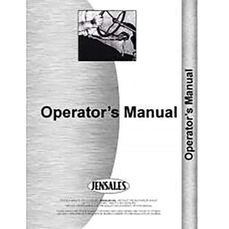 Operators Manual For Deutz Fits Allis DX 120 Tractor Diesel 2 And 4 Wheel Dri